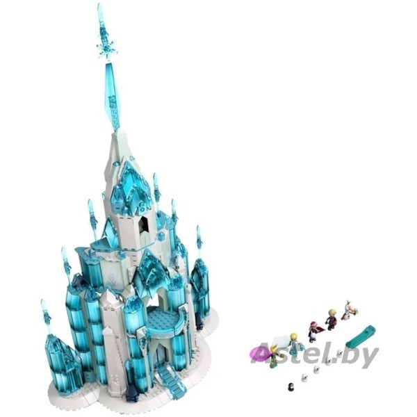 Конструктор арт.3075 Frozen "Ледяной замок", 1709 деталей, аналог LEGO Disney Frozen 43197, серия Принцессы - фото 3 - id-p219697509