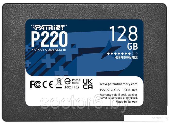 SSD Patriot P220 128GB P220S128G25