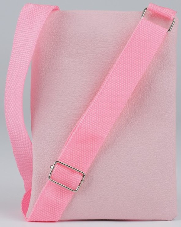 Набор для девочки: сумка и заколки для волос «Белый котик», цвет розовый - фото 3 - id-p222054689