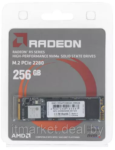 Жесткий диск SSD 256Gb AMD Radeon R5 (R5MP256G8) - фото 3 - id-p222054808