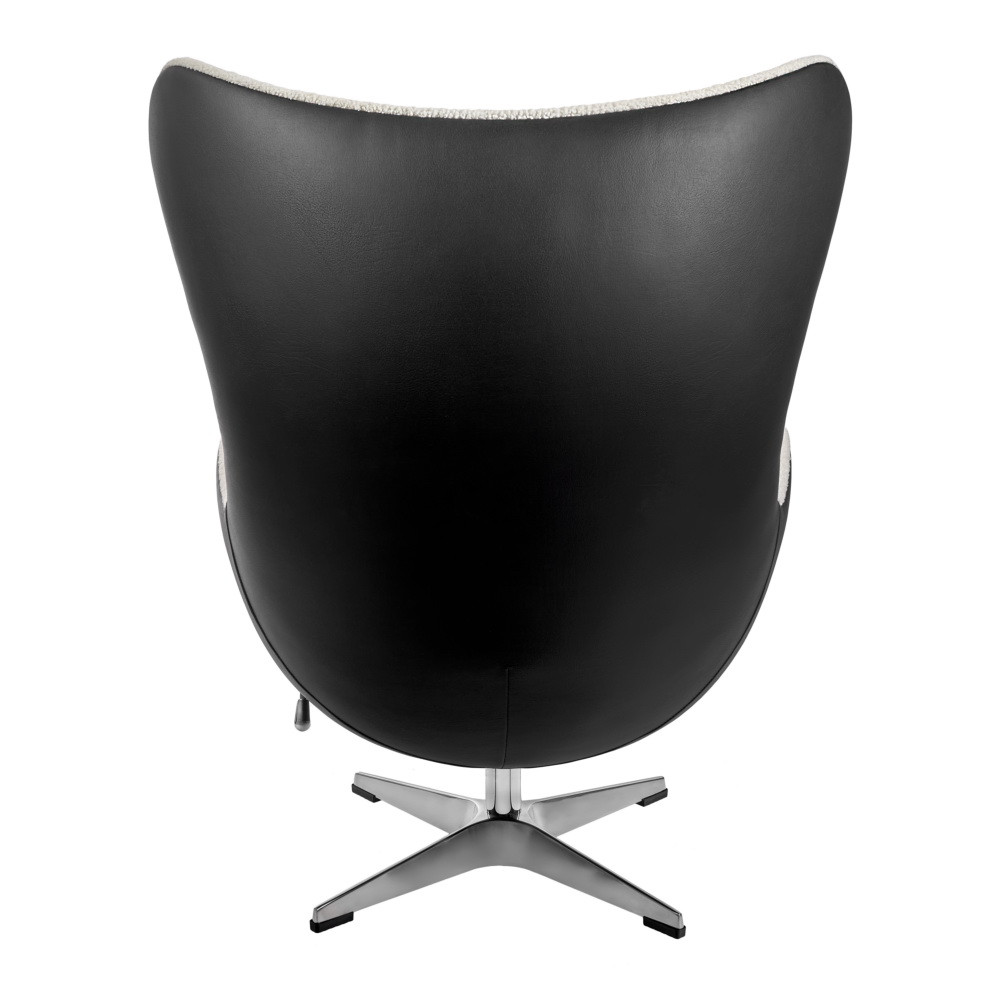 Кресло EGG STYLE CHAIR черный, экокожа - фото 4 - id-p222055029