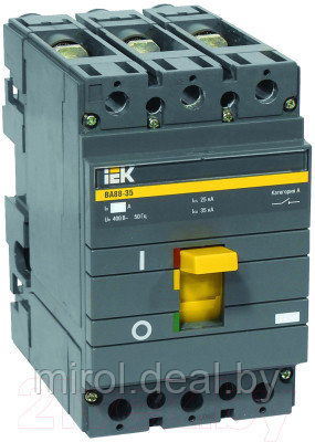 Выключатель автоматический IEK ВА 88-35 250А 3п 35кА / SVA30-3-0250 - фото 1 - id-p222059694