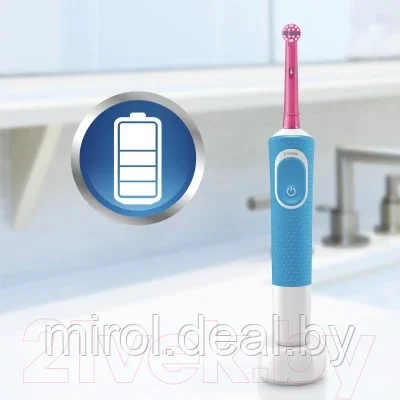 Электрическая зубная щетка Oral-B Frozen D100.413.2K - фото 8 - id-p222059696