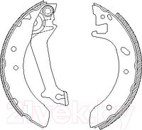 Тормозные колодки Remsa 451200