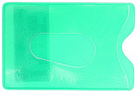 Футляр для пропусков, кредитных карт DpsKanc 64*96 мм, зеленый