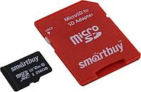 Карта памяти SmartBuy SB256GBSDCL10U3-01 microSDXC Memory Card 256Gb UHS-I U3 V30 + microSD-- SD Adapter