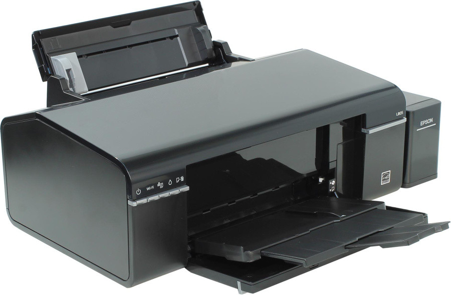 Принтер Epson L805 C11CE86403/404/505/402 (A4 37 стр/мин 5760 optimized dpi 6 красок USB2.0 WiFi печать на - фото 1 - id-p214679746