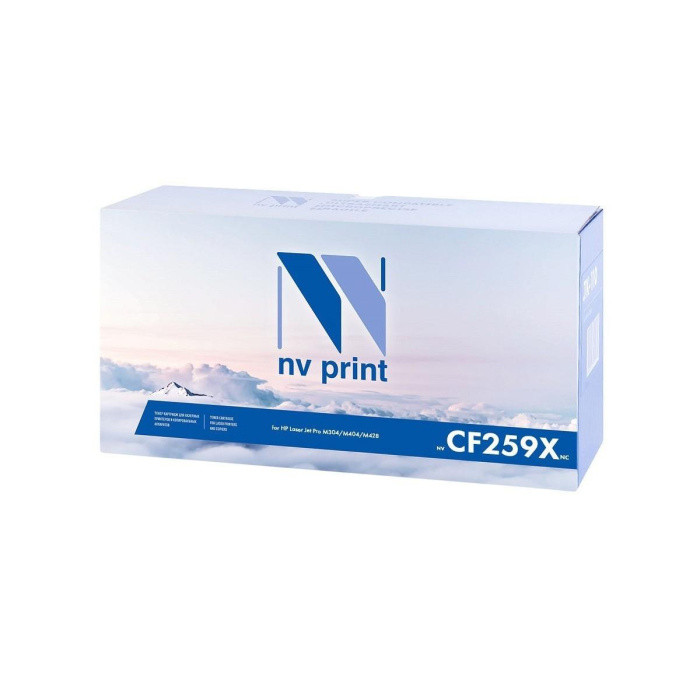 NV Print CF259X Тонер-картридж для HP Laser Jet Pro M304/M404n/dn/dw/MFP M428dw/fdn/fdw, 10K (без чипа, без - фото 1 - id-p222067334
