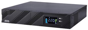 ИБП SPR-1000, линейно-интерактивный, 1000 ВA, 800 Вт, LCD, Rack/Tower, 8 розеток IEC320 C13 с резервным - фото 1 - id-p222067357