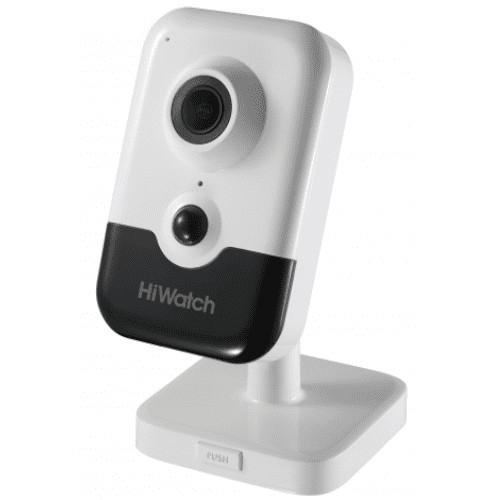 HiWatch DS-I214(B) (4 mm) Видеокамера IP цветная корп.:белый/черный - фото 1 - id-p222067361