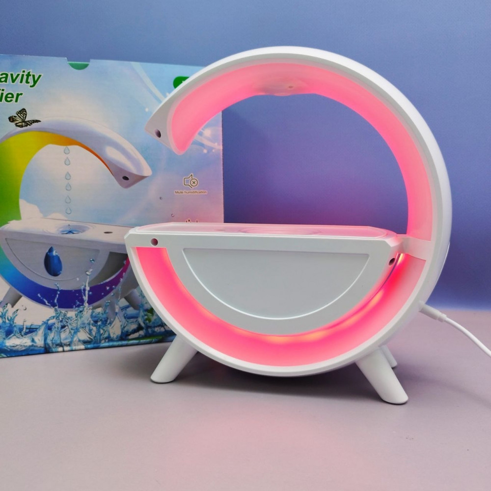 Увлажнитель воздуха - ночник Anti-gravity humidifier Т00К8 с подсветкой и антигравитационным эффектом - фото 5 - id-p222069750