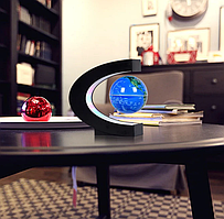 Левитирующий глобус с подсветкой Globe floating in midair