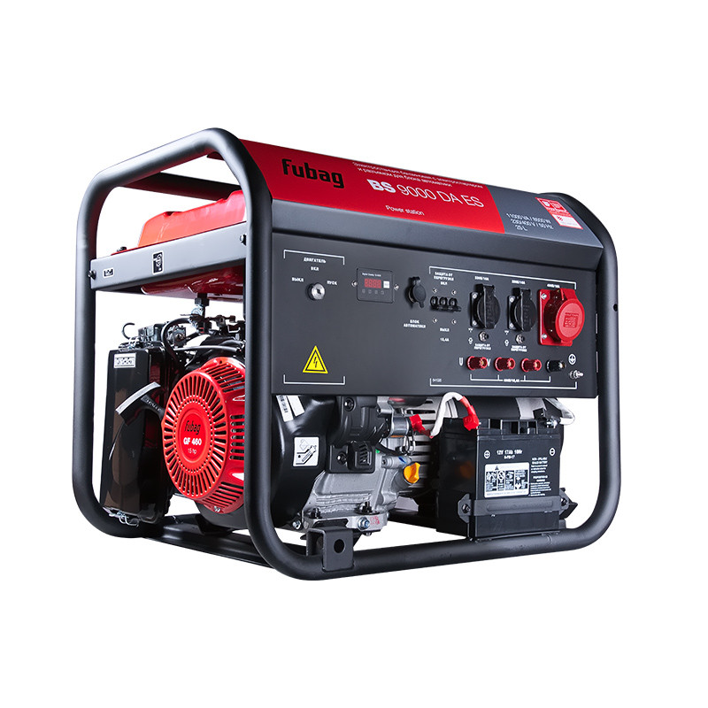Генератор бензиновый FUBAG BS 9000 DA ES с электростартером и коннектором автоматики - фото 6 - id-p222070569