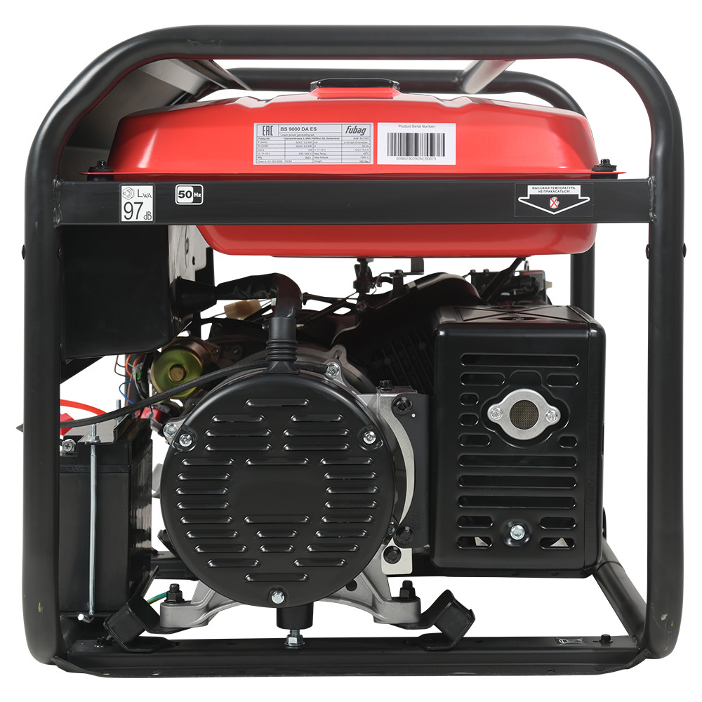 Генератор бензиновый FUBAG BS 9000 DA ES с электростартером и коннектором автоматики - фото 4 - id-p222070570