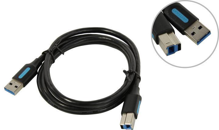 Vention COOBF Кабель USB 3.0 AM-- BM 1м - фото 1 - id-p222074651