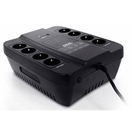 Источник бесперебойного питания Powercom Back-UPS SPIDER, OffLine, 850VA/510W, Tower, Schuko (332715)