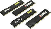 Память оперативная Kingston KF432C16BBK4/16 16GB 3200MHz DDR4 CL16 DIMM (Kit of 4) FURY Beast Black