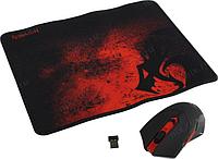 Комплект Redragon Wireless Gaming Mouse+коврик M601WL-BA (RTL) USB 6btn+Roll 78227