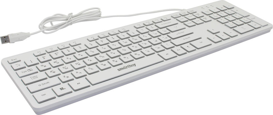 Клавиатура Smartbuy ONE SBK-305U-W USB 104КЛ - фото 1 - id-p222074890