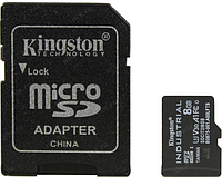 Карта памяти Kingston SDCIT2/8GB microSDHC Memory Card 8Gb UHS-I U3 + microSD-- SD Adapter