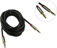 JETACCESS JA-AC01 3м Black Кабель Jack3.5-M -- Jack3.5-M 3м