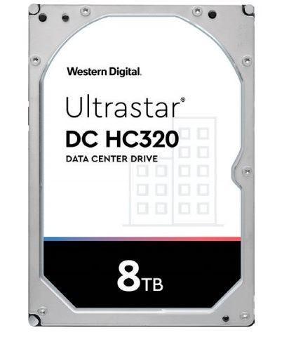 Жёсткий диск HDD 8 Tb SAS 12Gb/s Western Digital Ultrastar DC HC320 HUS728T8TAL5204 3.5" 7200rpm 256Mb - фото 1 - id-p222074145