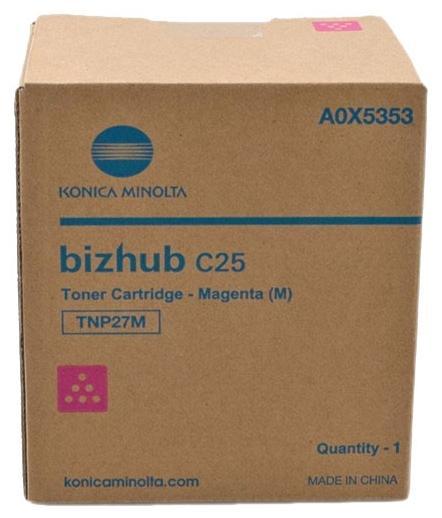 Расходные материалы к принтерам Konica Minolta TNP-27M Toner Cartridge M - фото 1 - id-p222075033