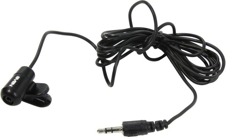 Микрофон SVEN MK-170 Black (1.8 м клипса) - фото 1 - id-p222074478