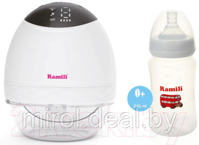 Молокоотсос электрический Ramili Двухфазный SE500 с бутылочкой / SE500240ML - фото 7 - id-p222080465