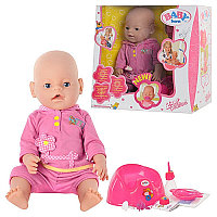 Кукла пупс Беби дол Baby Doll аналог Baby Born 9 функций 058-8 купить в Минске