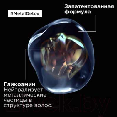 Масло для волос L'Oreal Professionnel SE Metal Detox Anti-Deposit Protector Concentrated Oil New - фото 8 - id-p222080990