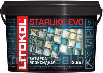 Фуга Litokol Эпоксидная Starlike Evo S.410 - фото 1 - id-p222099907