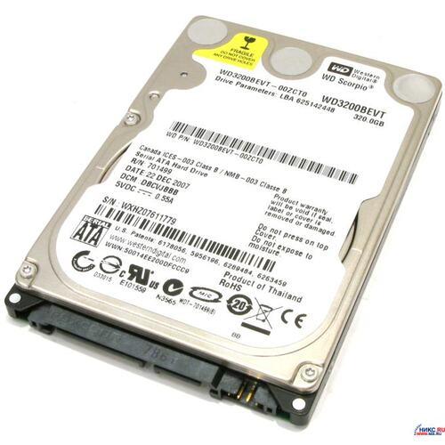 Жесткий диск (HDD) SATA WD Blue 320Gb (с разбора)