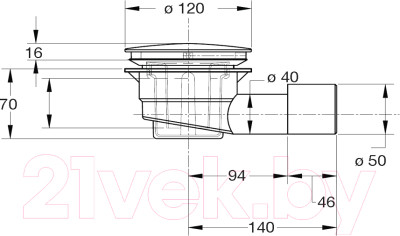 Сифон Bonomini 5280IX12B7 - фото 2 - id-p222113139