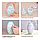 Увлажнитель (аромадиффузор - ночник) воздуха "Olive humidifier" 320 ml с подсветкой, фото 9