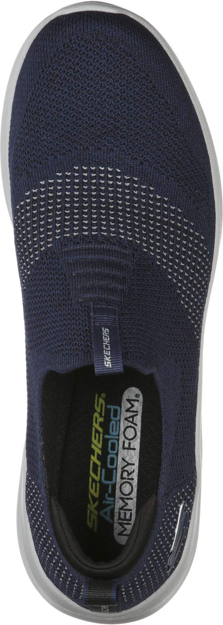 Слипоны мужские Skeechers ULTRA FLEX 2.0 синий - фото 4 - id-p222118441