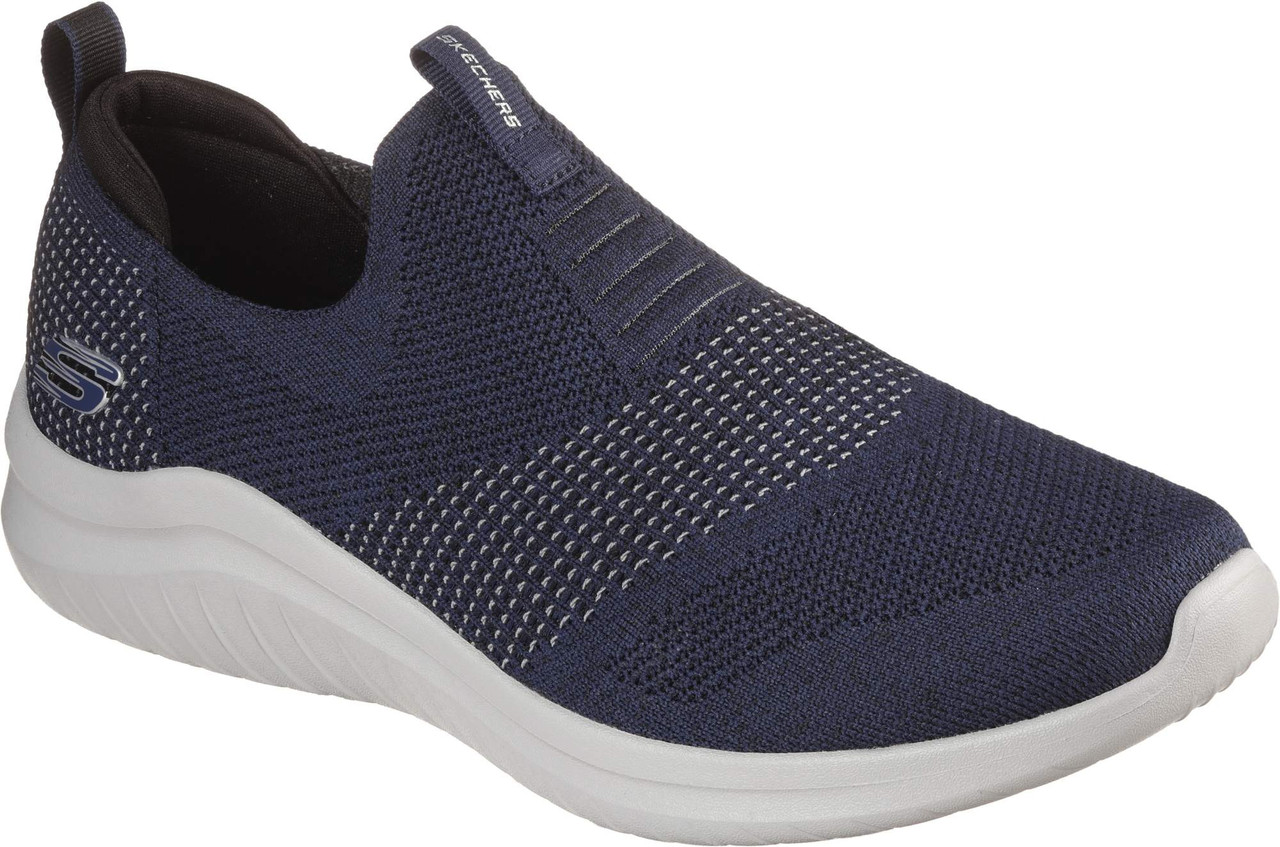 Слипоны мужские Skeechers ULTRA FLEX 2.0 синий - фото 1 - id-p222118442