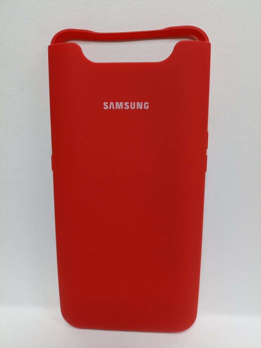 Чехол Samsung A80/ A90 Soft Touch красный - фото 1 - id-p222131523