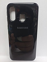 Чехол Samsung A40 Geely ультратонкий силиконовый черный