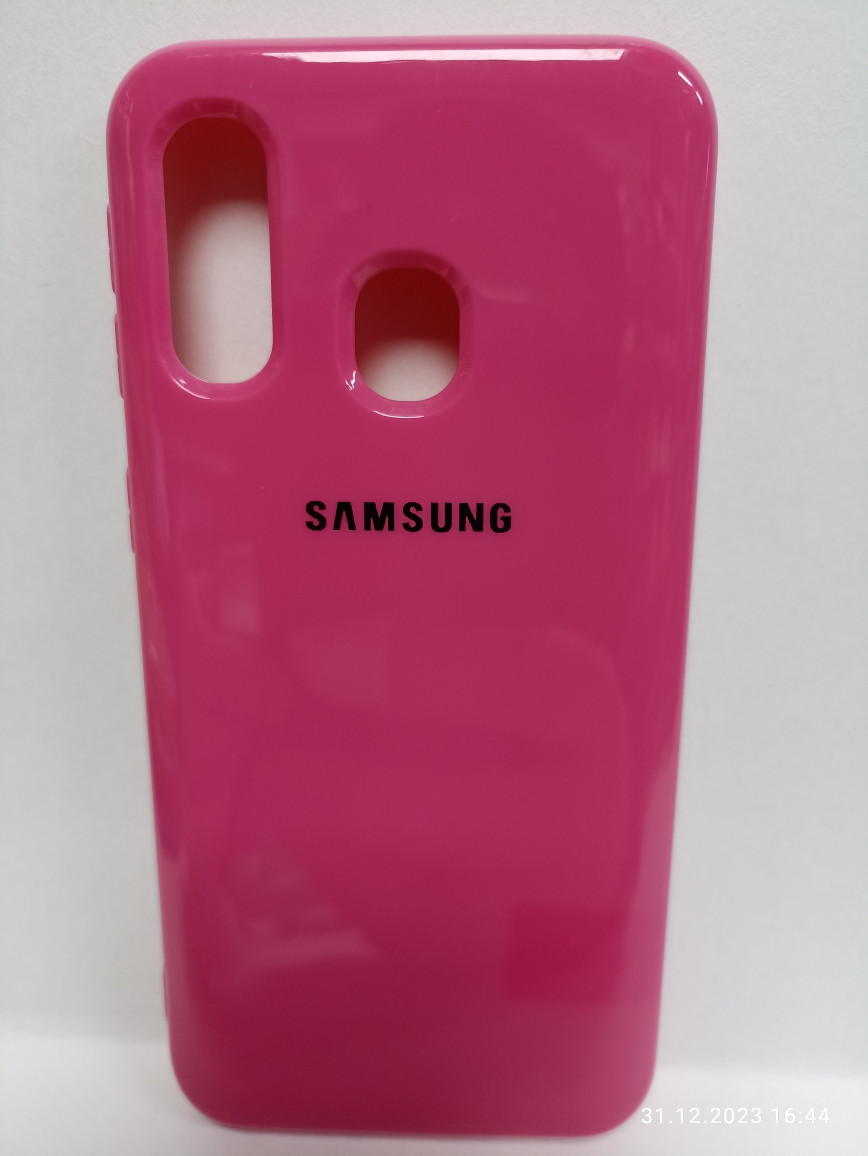 Чехол Samsung A40 Geely ультратонкий силиконовый черный - фото 3 - id-p222131530