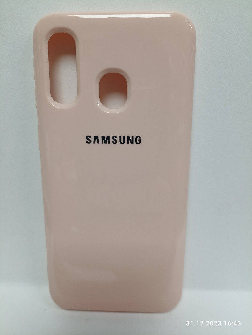 Чехол Samsung A40 Geely ультратонкий силиконовый черный - фото 7 - id-p222131530