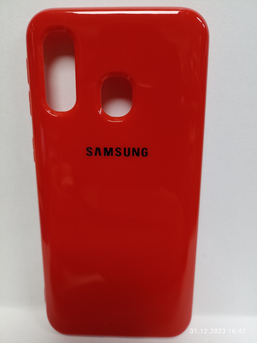 Чехол Samsung A40 Geely ультратонкий силиконовый черный - фото 9 - id-p222131530