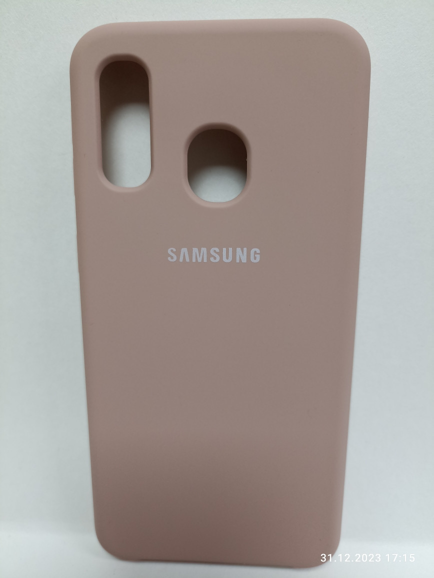 Чехол Samsung A40 soft touch фиолетовый - фото 4 - id-p222131542