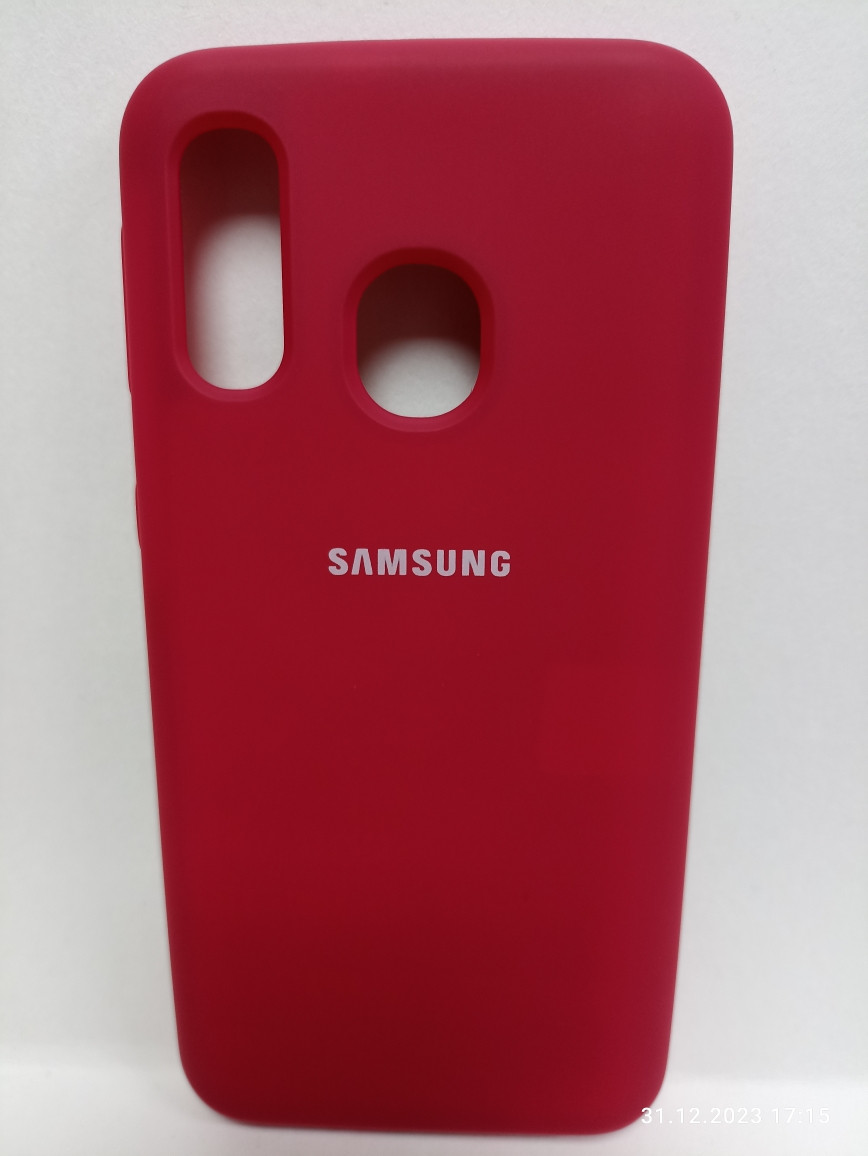 Чехол Samsung A40 soft touch фиолетовый - фото 6 - id-p222131542
