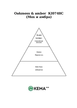 Отдушка КЕМА Дубовый мох и янтарь для свечей 50гр (по мотивам Candle Science)