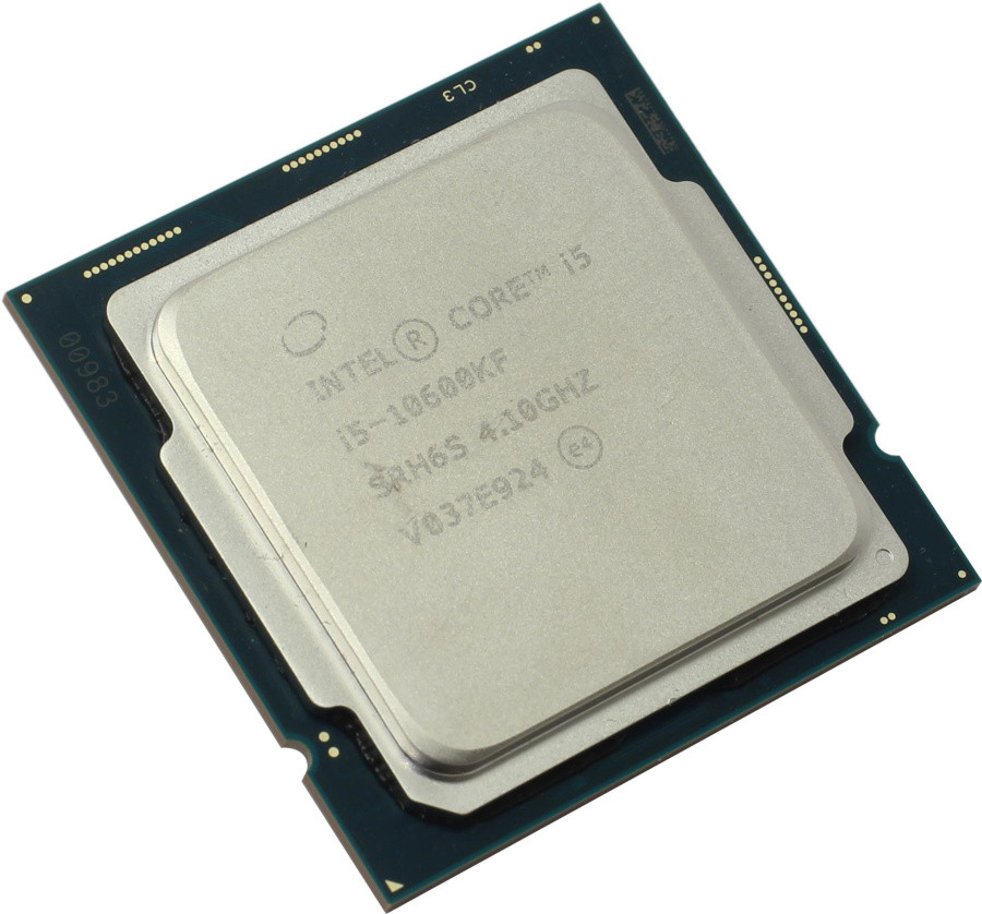 Процессор CPU Intel Core i5-10600KF 4.1 GHz/6core/1.5+12Mb/125W/8 GT/s LGA1200 - фото 1 - id-p212710139