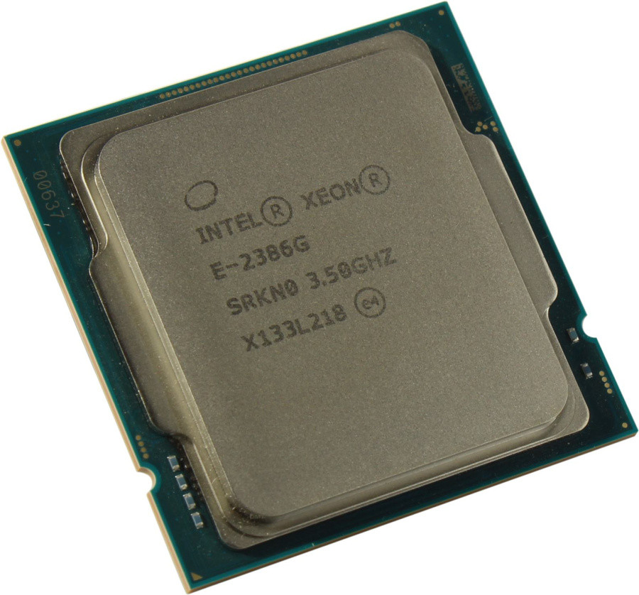 Процессор CPU Intel Xeon E-2386G 3.5 GHz/ LGA1200 - фото 1 - id-p212724336