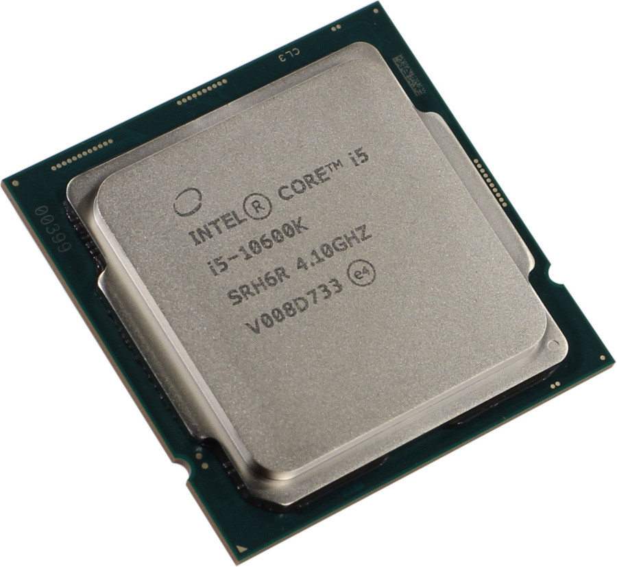 Процессор CPU Intel Core i5-10600K 4.1 GHz/6core/SVGA UHDGraphics 630/1.5+12Mb/125W/8 GT/s LGA1200 - фото 1 - id-p220041831