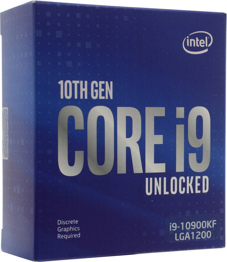 Процессор CPU Intel Core i9-10900KF BOX (без кулера) 3.7 GHz/10core/2.5+20Mb/125W/8 GT/s LGA1200 - фото 1 - id-p219836193
