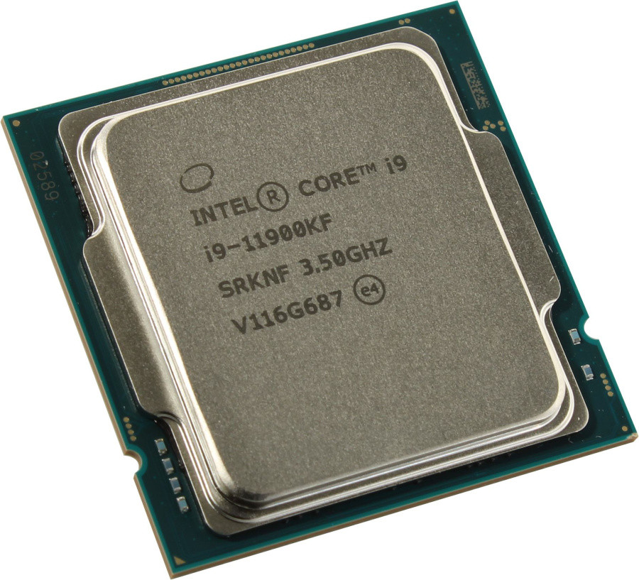 Процессор CPU Intel Core i9-11900KF 3.5 GHz/8core/4+16Mb/125W/8 GT/s LGA1200 - фото 1 - id-p214955965